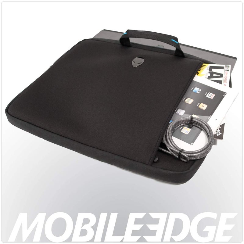 Mobile Edge Alienware Vindicator 2.0 Neoprene Gaming Laptop Sleeve, 13-Inch, Black (AWV13NS2.0), Model: AWV13NS-2.0 - Image 5